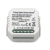 Smartzilla Tuya Zigbee kapcsoló mögé rejthető 2 csatornás dimmelhető kapcsoló okosító (2046404-2) (smart20464042)