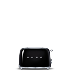 Smeg KENYÉRPIRÍTÓ, retro, 2 szeletes, fekete kenyérpirító