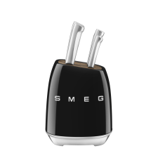Smeg SMEG KÉS KÉSZLET, retro, fekete kés és bárd