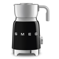 Smeg TEJHABOSÍTÓ, retro, fekete tejhabosító