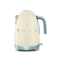 SMEG VÍZFORRALÓ, retro, állítható hőmérséklet, bézs vízforraló és teáskanna