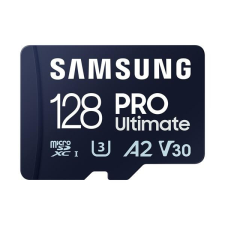 SMG PCC SAMSUNG Memóriakártya, PRO Ultimate 128GB, Class 10, V30, A2, Grade 3 (U3), R200/W130 memóriakártya