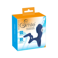 Smile Couple - akkus, vibrációs péniszmadzsetta (kék) vibrátorok