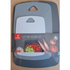 smile MPM Smile vágódeszka készlet, 3db szürke-bézs (SDB-7) konyhai eszköz