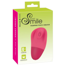 smile Thumping Touch - akkus, pulzáló csiklóvibrátor (pink) vibrátorok