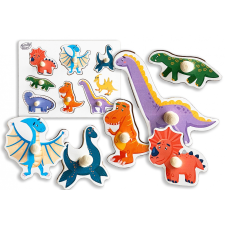 Smily Play Dinoszauruszok - 8 darabos kirakó puzzle, kirakós
