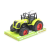 Smily Play Traktor játékautó - Sárga