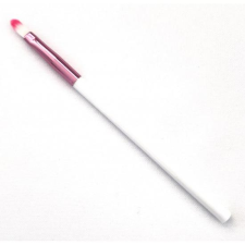  Smink ecset kicsi lapos fehér - pink smink kiegészítő