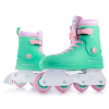 SMJ Retro állítható görkorcsolya 31-34 Menta-Pink SMJ Sport