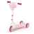 Smoby Corolle 3 kerekű roller kosárral
