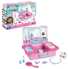 Smoby Gabi babaháza szépségszalon pipere koffer tükörrel - Pink szépségszalon