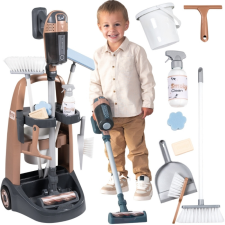 Smoby játék takarítókocsi porszívóval házimunka
