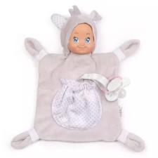 Smoby MiniKiss: Állatbaba szundikendő cumitartó zsebbel - Nyuszi egyéb bébijáték