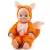 Smoby MiniKiss: Puszit adó puhatestű rókababa - 27 cm