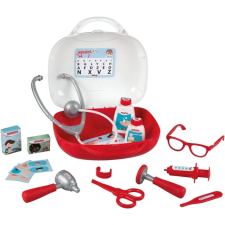 Smoby Orvosi bőrönd - piros (340104) orvosos játék