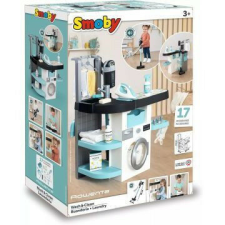 Smoby: Rowenta mosó- és vasaló center rúdporszívóval konyhakészlet