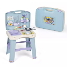 Smoby : Stitch összecsukható kiskonyha 20 kiegészítővel házimunka