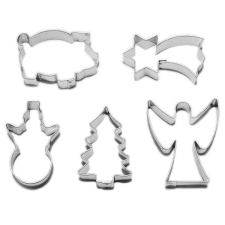 Smolík SMOLIK KARÁCSONY 5 darabos kis készlet 794 25-48 mm, ónozott sütés és főzés