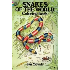  Snakes of the World Coloring Book – Jan Sovák idegen nyelvű könyv