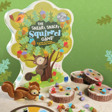 Sneaky, Snacky Squirrel mókusos, csipeszes ügyességi társasjáték társasjáték