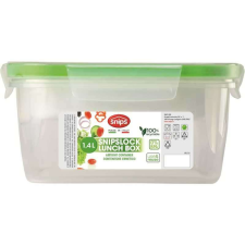 SNIPS Snips 033101 ételhordó doboz, műanyag, 1,4 liter, epres mintával papírárú, csomagoló és tárolóeszköz