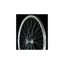 SNM -Assess 26-os (559x24 mm) MTB első kerék, csavaros tengellyel, ezüst színű kerékpár és kerékpáros felszerelés
