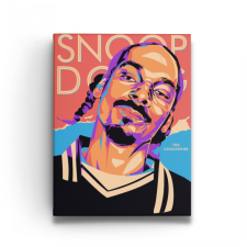 Snoop Dogg the Dogfather - Vászonkép grafika, keretezett kép