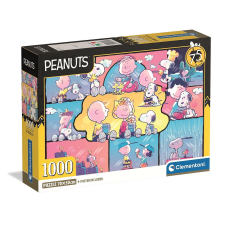 Snoopy 1000 db-os Compact puzzle Clementoni puzzle, kirakós