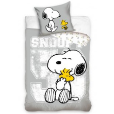 Snoopy ágyneműhuzat, Barátság, 140x200 + 70x90 cm lakástextília