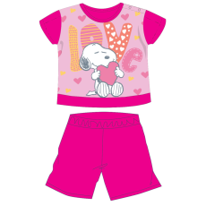 Snoopy rövid ujjú nyári baba pizsama