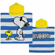 Snoopy Woodstock strand törölköző poncsó 50x100 cm babatörülköző, kifogó