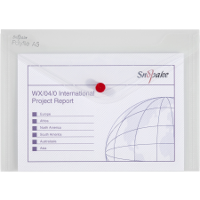 Snopake Polyfile s drukem A5, čiré - balení 5 ks mappa