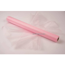  Snow Organza 47cm x 10m dekorációs anyag - Rózsaszín dekorációs kellék
