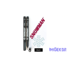 Snowman alkoholos filc vékony OPM - Fekete dekorációs kellék