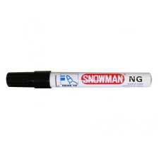 Snowman Alkoholos marker SNOWMAN NG-12 fémtestű fekete filctoll, marker