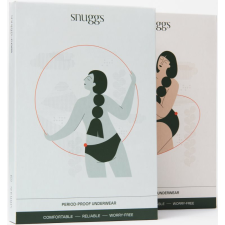 SNUGGS Period Underwear Classic: Heavy Flow menstruációs női alsó erős vérzéshez méret XS 1 db gyógyászati segédeszköz