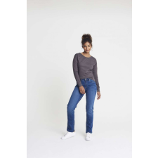 So Denim Női nadrág So Denim SD011 Katy Straight Jeans -10-L, Dark Blue Wash női nadrág