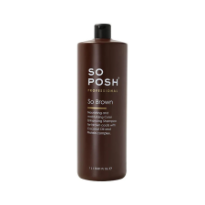 SO POSH So Brown Shampoo 1000ml - színerősítő sampon sampon