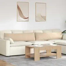  Sofa párnák Krém szövet lakástextília