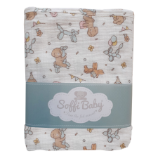 Soffi Baby takaró muszlin dupla lufis 70x90cm babaágynemű, babapléd