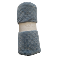  Soffi Baby takaró plüss dupla petrol 75x100cm lakástextília