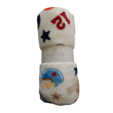 Soffi Baby takaró plüss dupla Sport 75x100cm babaágynemű, babapléd