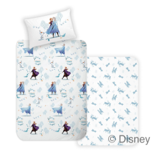 sofiteks DISNEY Jégvarázs ágyneműhuzat + párnahuzat, 140x200cm + 50x70cm lakástextília