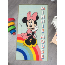 sofiteks DISNEY Minnie egér zöld mosható gyerekszőnyeg, gumis hátoldallal, 80x150cm lakástextília