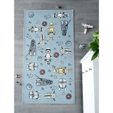 sofiteks DISNEY StarWars mosható gyerekszőnyeg, gumis hátoldallal, 130x170cm lakástextília