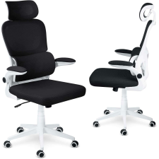 SOFOTEL Formax micro-hálós ergonomikus irodai forgószék fekete-fehér forgószék