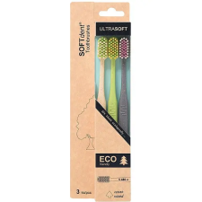 SOFTdent Eco Ultra Soft, 3 db fogkefe