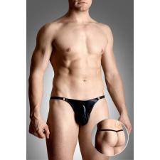 Softline Mens thongs 4487 - black SL – férfi fehérnemű boxer, férfi alsó