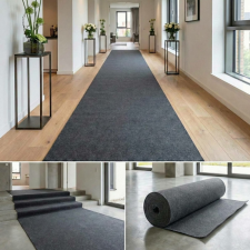 SoftWalk Padlószőnyeg - 2x30m - szürke - Rendezvényre Kiállításra Lakberendezésre lakástextília