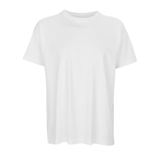 SOL&#039;S BOXY széles fazonú organikus férfi rövid ujjú póló SO03806, White-XL férfi póló
